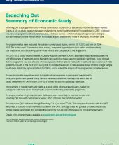 Branching Out Evaluation 2016: Executive Summary